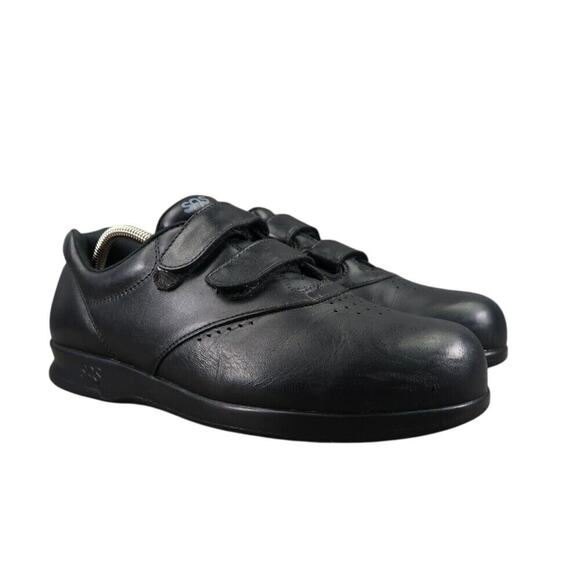 Amazon.com | SAS Me Too Adjustable Comfort Shoe Black 4 M (M  SAS Shoes Womens 10 Me Too Walking Sneaker Comfort Leather Double Strap Classic